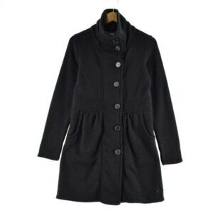 2013 Patagonia Quilt Insulated Long Coat Medium Black